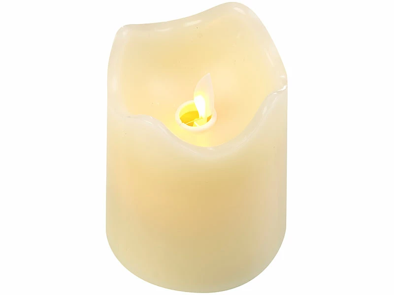 Britesta Wachskerzen:6er-Set Dimmbare LED-Echtwachskerzen, Bewegliche Flamme, Fernbedienung 10 Britesta Wachskerzen:6er-Set Dimmbare LED-Echtwachskerzen, Bewegliche Flamme, Fernbedienung – Bild 10