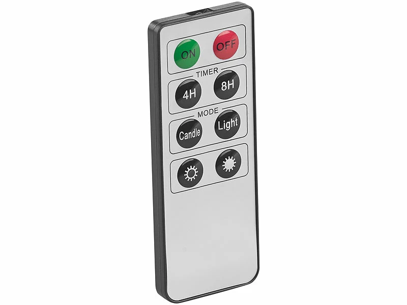 Britesta Wachskerzen:6er-Set Dimmbare LED-Echtwachskerzen, Bewegliche Flamme, Fernbedienung 11 Britesta Wachskerzen:6er-Set Dimmbare LED-Echtwachskerzen, Bewegliche Flamme, Fernbedienung – Bild 11