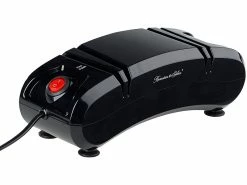 Rosenstein & Söhne Schleifstein Elektrisch:Elektrischer Keramik-Schleifer Für Stahlmesser, Grob- & Fein, 180 Watt -Haushalt Verkäufe nx8562 0