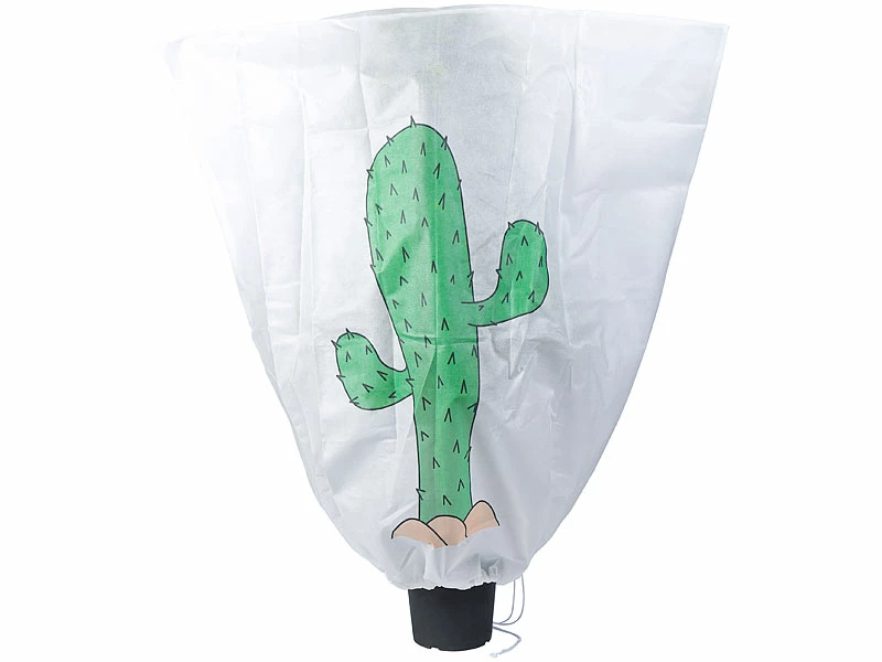 Infactory Pflanzen-Vliese:4er-Set Winterschutz-Haube "Kaktus" Für Pflanzen, 110 X 120 Cm 4 Infactory Pflanzen-Vliese:4er-Set Winterschutz-Haube "Kaktus" Für Pflanzen, 110 X 120 Cm – Bild 4