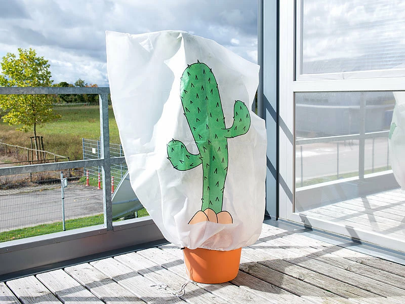 Infactory Pflanzen-Vliese:4er-Set Winterschutz-Haube "Kaktus" Für Pflanzen, 110 X 120 Cm 5 Infactory Pflanzen-Vliese:4er-Set Winterschutz-Haube "Kaktus" Für Pflanzen, 110 X 120 Cm – Bild 5