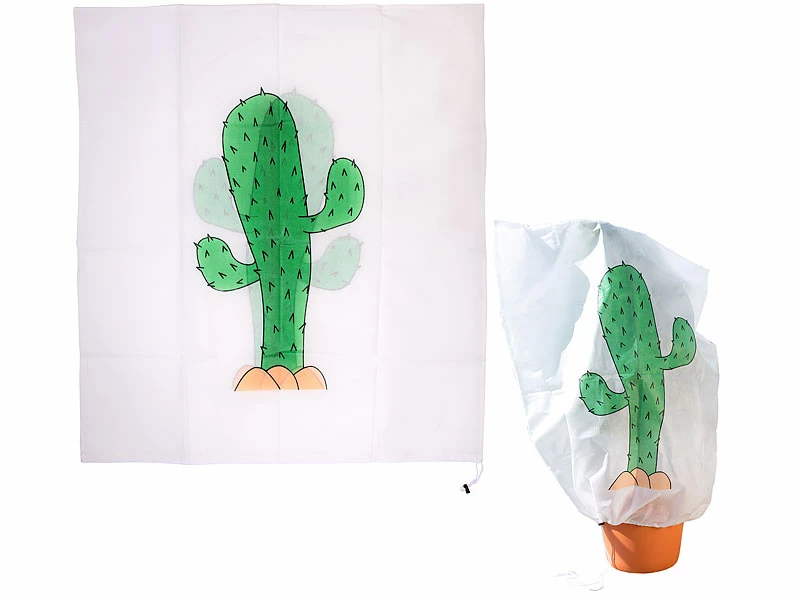 Infactory Pflanzen-Vliese:4er-Set Winterschutz-Haube "Kaktus" Für Pflanzen, 110 X 120 Cm 2 Infactory Pflanzen-Vliese:4er-Set Winterschutz-Haube "Kaktus" Für Pflanzen, 110 X 120 Cm – Bild 2