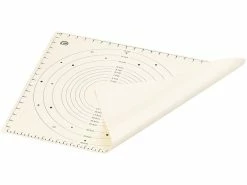 Rosenstein & Söhne Backzubehör:2er-Set XXL-Silikon-Teigmatten Mit Skalen & Schablonen, BPA-frei -Haushalt Verkäufe nx8930 2