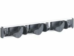 AGT Wandhaken:2er-Set Wandhalter-Leiste Für Besen, Wischmopp, Gartengeräte & Co. -Haushalt Verkäufe nx8989 0