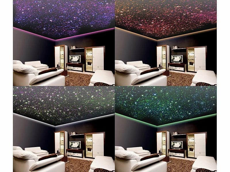 Lunartec LED Himmel:Glasfaser-RGB-LED-Sternenhimmel Versandrückläufer 5 Lunartec LED Himmel:Glasfaser-RGB-LED-Sternenhimmel Versandrückläufer – Bild 5