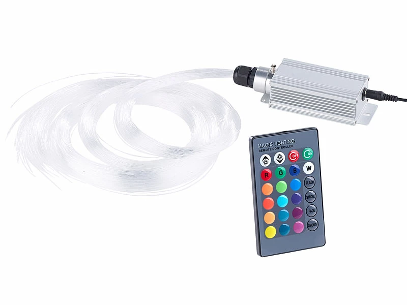 Lunartec LED Himmel:Glasfaser-RGB-LED-Sternenhimmel Versandrückläufer 11 Lunartec LED Himmel:Glasfaser-RGB-LED-Sternenhimmel Versandrückläufer – Bild 11