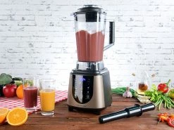 Rosenstein & Söhne Profi Küchenmixer:Profi-Standmixer Mit LED-Touch-Display, 2 Liter, 1.800 W, 30.000 U/min -Haushalt Verkäufe nx9362 8