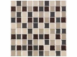 Infactory Mosaik Klebefolie:Selbstklebende 3D-Mosaik-Fliesenaufkleber, 25,5 X 25,5 Cm, 10er-Set 9 Infactory Mosaik Klebefolie:Selbstklebende 3D-Mosaik-Fliesenaufkleber, 25,5 X 25,5 Cm, 10er-Set -Haushalt Verkäufe nx9405 0