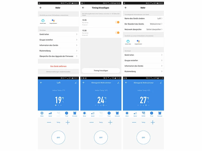 Sichler Haushaltsgeräte Sichler Klimaanlage App:Mobile Klimaanlage, 9.000 BTU/h, 2.600 Watt (Versandrückläufer) 10 Sichler Haushaltsgeräte Sichler Klimaanlage App:Mobile Klimaanlage, 9.000 BTU/h, 2.600 Watt (Versandrückläufer) – Bild 10