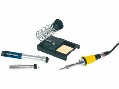 AGT Loetkolben:Lötkolben-Set Mit Austauschbarer Lötspitze Und 20 G Feinlot, 30 Watt