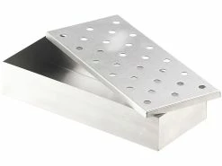 Rosenstein & Söhne Räucherdose:Räucherbox Aus Rostfreiem Edelstahl, Für Gas- Und Holzkohlegrills -Haushalt Verkäufe pv8655 1
