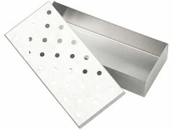 Rosenstein & Söhne Räucherdose:Räucherbox Aus Rostfreiem Edelstahl, Für Gas- Und Holzkohlegrills -Haushalt Verkäufe pv8655 5