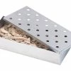 Rosenstein & Söhne Räucherdose:Räucherbox Aus Rostfreiem Edelstahl, Für Gas- Und Holzkohlegrills