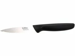 Löffler Schneidewaren Co. Löffler Messer Made In Germany:Edelstahl-Gemüse-/Obst-/Schälmesser Aus Solingen, 10-cm-Klinge Gewellt -Haushalt Verkäufe pv9035 0