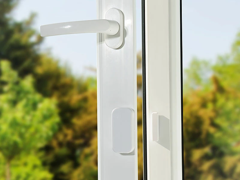 VisorTech Alarmanlage Drahtlos:13-teiliges Funk-Alarmanlagen-Set: 11 Sensoren, SOS-Taster, WLAN, App 2 VisorTech Alarmanlage Drahtlos:13-teiliges Funk-Alarmanlagen-Set: 11 Sensoren, SOS-Taster, WLAN, App – Bild 2