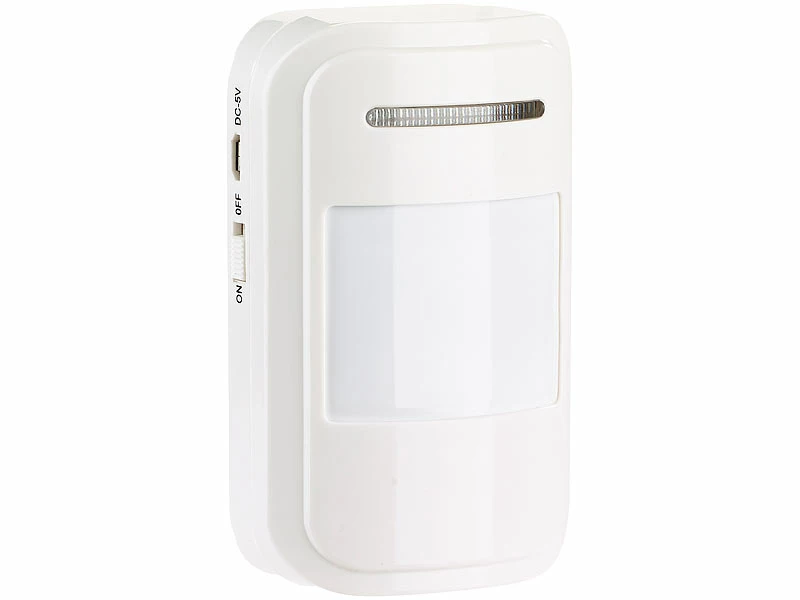 VisorTech Alarmanlage Drahtlos:13-teiliges Funk-Alarmanlagen-Set: 11 Sensoren, SOS-Taster, WLAN, App 5 VisorTech Alarmanlage Drahtlos:13-teiliges Funk-Alarmanlagen-Set: 11 Sensoren, SOS-Taster, WLAN, App – Bild 5