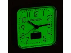 PEARL Wecker Nachts Ablesbar:Quarz-Wecker, Nachleuchtend, Mit Digital-Thermometer -Haushalt Verkäufe sd5432 1