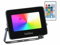 Luminea RGB-LED-Strahler Aussen:Wetterfester Outdoor-Fluter, RGB-CCT-LEDs, 15 W, 1.250 Lm, IP65 -Haushalt Verkäufe zx1221 8