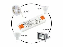 Revolt Schaltnetzteil:LED-Transformator, 230V Auf 12V, Gesamtlast Bis 40 W, 156 X 50 X 17 Mm -Haushalt Verkäufe zx1370 0