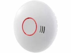 VisorTech Rauchmelder Funk:Vernetzbarer 2in1-Funk-Hitze- & Rauchwarnmelder RWM-460.f, 85 DB -Haushalt Verkäufe zx2510 1