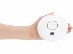 VisorTech Rauchmelder Vernetzt:Vernetzbarer Funk-Hitze- & Rauchwarnmelder RWM-460.f, 85 DB, 10er-Set -Haushalt Verkäufe zx2510 6