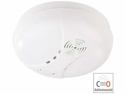 VisorTech Co2 Melder:Kohlenmonoxid-Melder Mit Batterie, DIN EN 50291-1, 85 DB