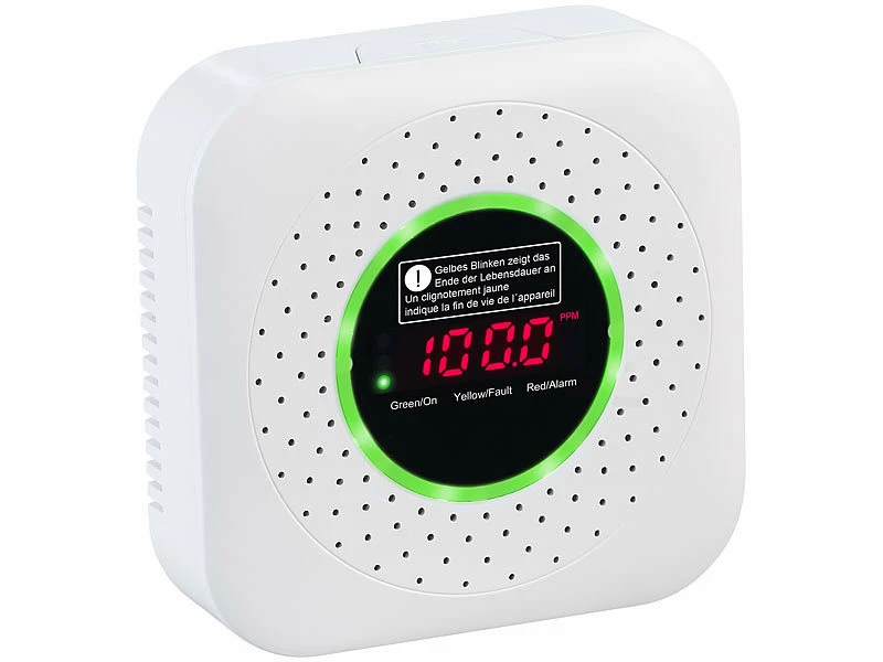 VisorTech Gaswarnmelder:Steckdosen-Multi-Gasmelder Für Erdgas, Autogas Und Flüssiggas, 85 DB 3 VisorTech Gaswarnmelder:Steckdosen-Multi-Gasmelder Für Erdgas, Autogas Und Flüssiggas, 85 DB – Bild 3