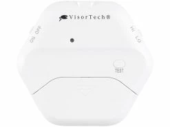 VisorTech Glasbruch Alarm:2er-Set Extradünne Glasbruchmelder, 2 Stufen, 95 DB, 54 Monate -Haushalt Verkäufe zx2966 4