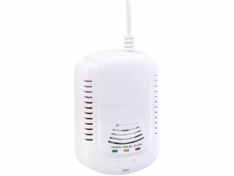 VisorTech Gasmelder Propan:2er-Set Multi-Gasmelder Für Haushaltsübliche Gase, Mit 3 LEDs, 85 DB 11 VisorTech Gasmelder Propan:2er-Set Multi-Gasmelder Für Haushaltsübliche Gase, Mit 3 LEDs, 85 DB – Bild 11