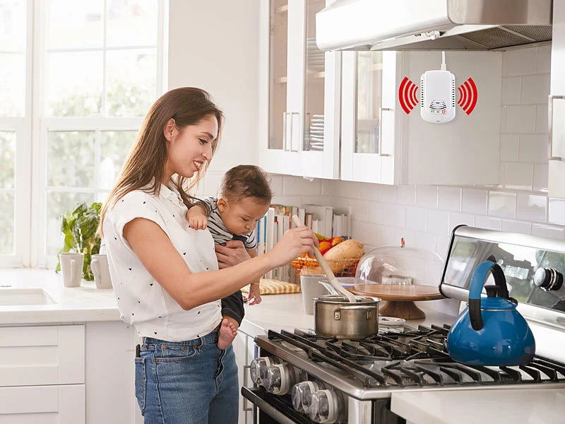 VisorTech Gasmelder Propan:2er-Set Multi-Gasmelder Für Haushaltsübliche Gase, Mit 3 LEDs, 85 DB 8 VisorTech Gasmelder Propan:2er-Set Multi-Gasmelder Für Haushaltsübliche Gase, Mit 3 LEDs, 85 DB – Bild 8