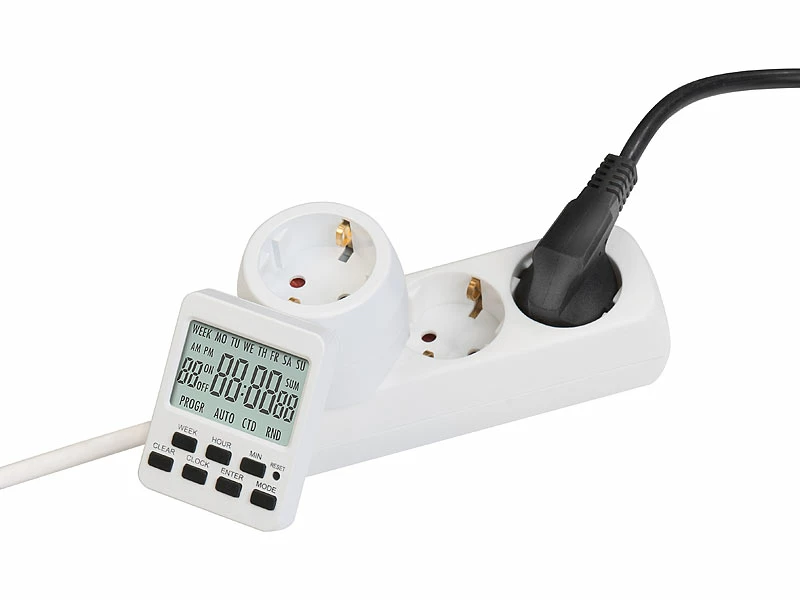 Revolt Zeitschalt-Uhren:4er-Set Digitale Zeitschaltuhren Mit 180° Rotierbarem LCD-Display 8 Revolt Zeitschalt-Uhren:4er-Set Digitale Zeitschaltuhren Mit 180° Rotierbarem LCD-Display – Bild 8