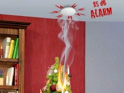 VisorTech Rauchmelder Koppelbar:Vernetzbarer Funk-Rauchmelder, 85 DB, VdS-zertifiziert, 10-J.-Batterie -Haushalt Verkäufe zx3043 12