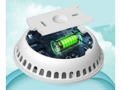 VisorTech Rauchmelder Koppelbar:Vernetzbarer Funk-Rauchmelder, 85 DB, VdS-zertifiziert, 10-J.-Batterie -Haushalt Verkäufe zx3043 13