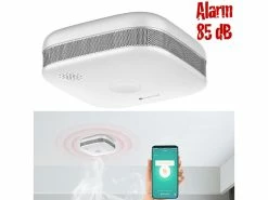 VisorTech Elesion Rauchmelder:Kompakter WLAN-Design-Rauchmelder Mit Weltweiter App-Benachrichtigung