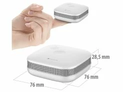 VisorTech Feuermelder:10er-Set WLAN-Design-Rauchmelder Mit Weltweiter App-Benachrichtigung -Haushalt Verkäufe zx3150 9