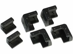 (0% MwSt) Revolt Solarpanel Halterungen:2 Montage-Sets Für Solarpanels Mit 18 - 40 Mm Alu-Rahmenstärke,schwarz -Haushalt Verkäufe zx3239 0