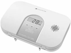 VisorTech CO Messgerät:Kohlenmonoxid-Melder, 10-Jahres-Sensor, Display, 85 DB, EN 50291 -Haushalt Verkäufe zx3259 0