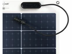 (0% MwSt) Revolt Flexible Solar-Panel:2er-Set Flexible Solarmodule Für MC4, 100 W, IP67 -Haushalt Verkäufe zx3300 2