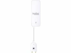 Luminea Home Control Wassermelder Alexa:WLAN-Wassermelder, Externer Sensor, App, Bis 2 Jahre Batterie-Laufzeit -Haushalt Verkäufe zx5004 1