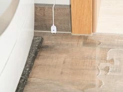 Luminea Home Control Wassermelder Alexa:WLAN-Wassermelder, Externer Sensor, App, Bis 2 Jahre Batterie-Laufzeit -Haushalt Verkäufe zx5004 4