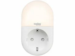 Luminea Home Control LED-Nachtlicht-Plug-in:2er-Set WLAN-Steckdose Mit LED-Nachtlicht, App & Sprachsteuerung, 16 A 19 Luminea Home Control LED-Nachtlicht-Plug-in:2er-Set WLAN-Steckdose Mit LED-Nachtlicht, App & Sprachsteuerung, 16 A -Haushalt Verkäufe zx5046 2