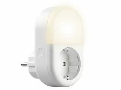Luminea Home Control LED-Nachtlicht-Plug-in:2er-Set WLAN-Steckdose Mit LED-Nachtlicht, App & Sprachsteuerung, 16 A 14 Luminea Home Control LED-Nachtlicht-Plug-in:2er-Set WLAN-Steckdose Mit LED-Nachtlicht, App & Sprachsteuerung, 16 A -Haushalt Verkäufe zx5046 3