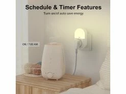 Luminea Home Control LED-Nachtlicht-Plug-in:2er-Set WLAN-Steckdose Mit LED-Nachtlicht, App & Sprachsteuerung, 16 A 16 Luminea Home Control LED-Nachtlicht-Plug-in:2er-Set WLAN-Steckdose Mit LED-Nachtlicht, App & Sprachsteuerung, 16 A -Haushalt Verkäufe zx5046 5