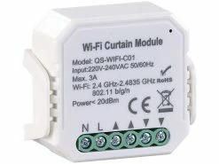 Luminea Home Control WLAN Rolladenschalter:2er-Set WLAN-Unterputzmodule Für Smarte Rollladen, App & Sprachbefehl -Haushalt Verkäufe zx5082 1