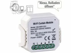 Luminea Home Control WLAN Rolladenschalter:2er-Set WLAN-Unterputzmodule Für Smarte Rollladen, App & Sprachbefehl -Haushalt Verkäufe zx5082 5