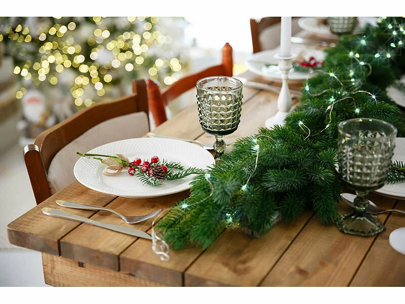 Lunartec USB-Lichterkette Timer:4er-Set USB-LED-Lichterdraht, 100 LEDs, 8 Modi, 10 M, Tageslichtweiß 4 Lunartec USB-Lichterkette Timer:4er-Set USB-LED-Lichterdraht, 100 LEDs, 8 Modi, 10 M, Tageslichtweiß – Bild 4