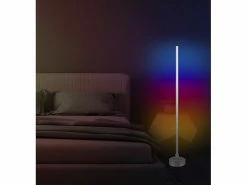 Luminea Home Control Eckleuchte:WLAN-Steh-/Eck-Leuchte Mit RGBW-IC-LEDs, 12 W, Dimmbar, App, Weiß 16 Luminea Home Control Eckleuchte:WLAN-Steh-/Eck-Leuchte Mit RGBW-IC-LEDs, 12 W, Dimmbar, App, Weiß -Haushalt Verkäufe zx5124 12