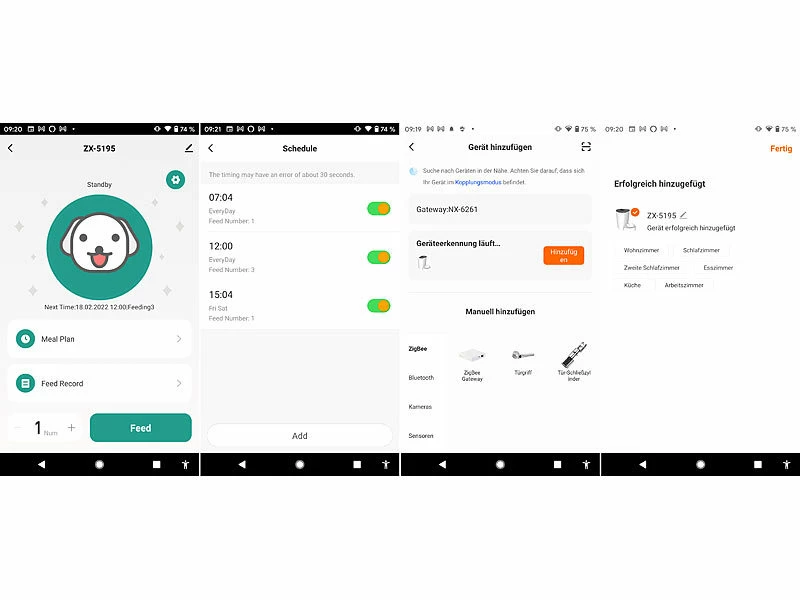 Infactory Futterautomat Katze:Smarter Futterspender Für Hunde & Katzen Mit WLAN Und App, 4 L 8 Infactory Futterautomat Katze:Smarter Futterspender Für Hunde & Katzen Mit WLAN Und App, 4 L – Bild 8