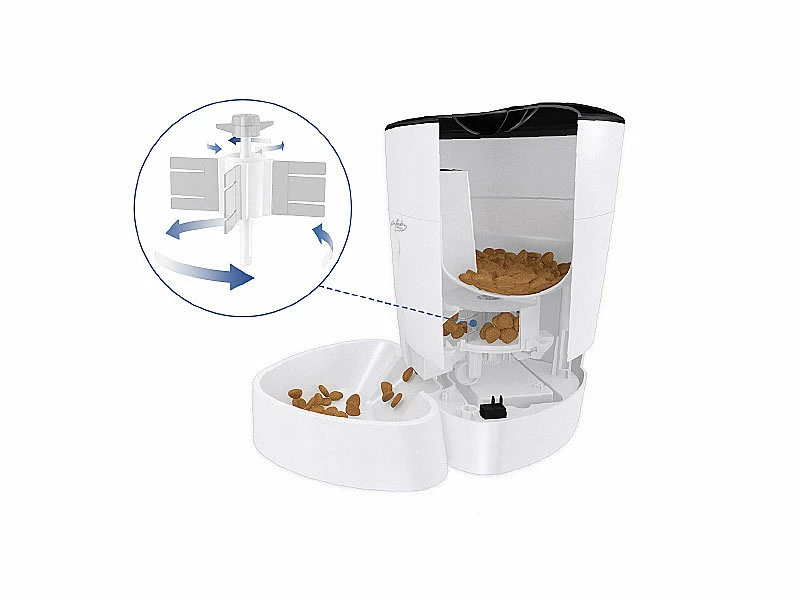 Infactory Futterautomat Katze:Smarter Futterspender Für Hunde & Katzen Mit WLAN Und App, 4 L 4 Infactory Futterautomat Katze:Smarter Futterspender Für Hunde & Katzen Mit WLAN Und App, 4 L – Bild 4