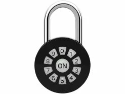 Xcase Vorhängeschloss Code:4er Metall-Vorhängeschloss Mit Zahlencode Und App, Bluetooth, IP65 -Haushalt Verkäufe zx5211 2